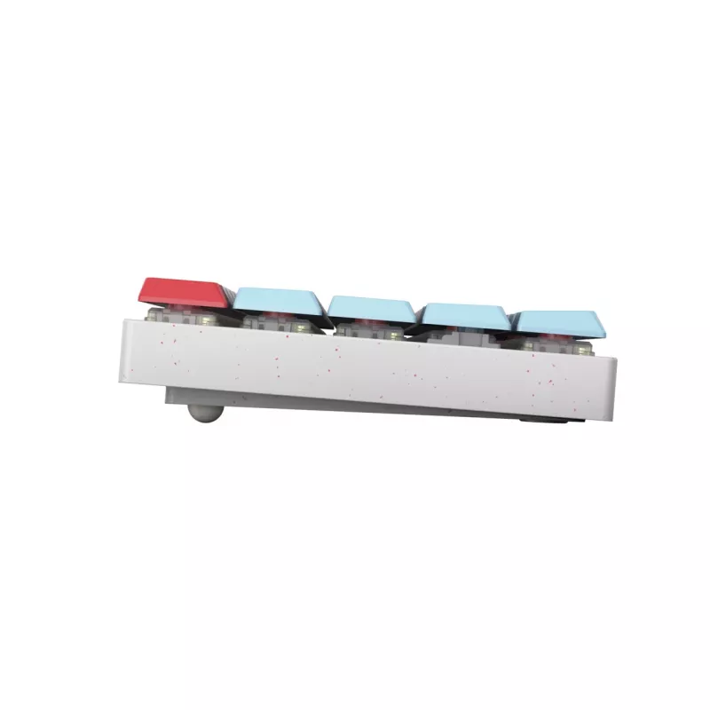 CHERRY MX-LP 2.1 Compact Wireless Tastatur Gaming RF Wireless + Bluetooth QWERTZ Deutsch Weiß