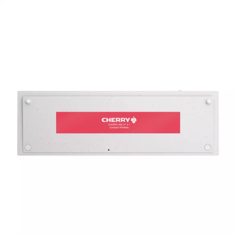 CHERRY MX-LP 2.1 Compact Wireless Tastatur Gaming RF Wireless + Bluetooth QWERTZ Deutsch Weiß