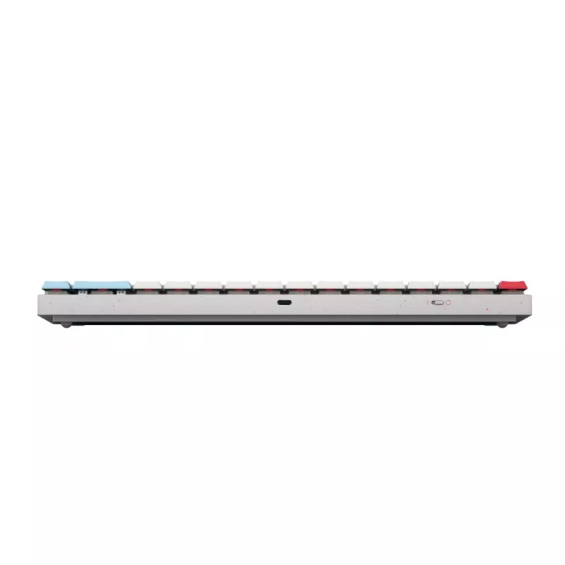 CHERRY MX-LP 2.1 Compact Wireless Tastatur Gaming RF Wireless + Bluetooth QWERTZ Deutsch Weiß