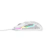 XTRFY M42 beidhändige Gaming-Maus – optischer Sensor, 16.000 DPI, USB Typ-A, weiß, RGB