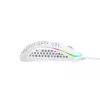 XTRFY M42 beidhändige Gaming-Maus – optischer Sensor, 16.000 DPI, USB Typ-A, weiß, RGB