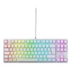 Gaming-Tastatur CHERRY K4V2 TKL USB QWERTZ German Weiß RGB LED