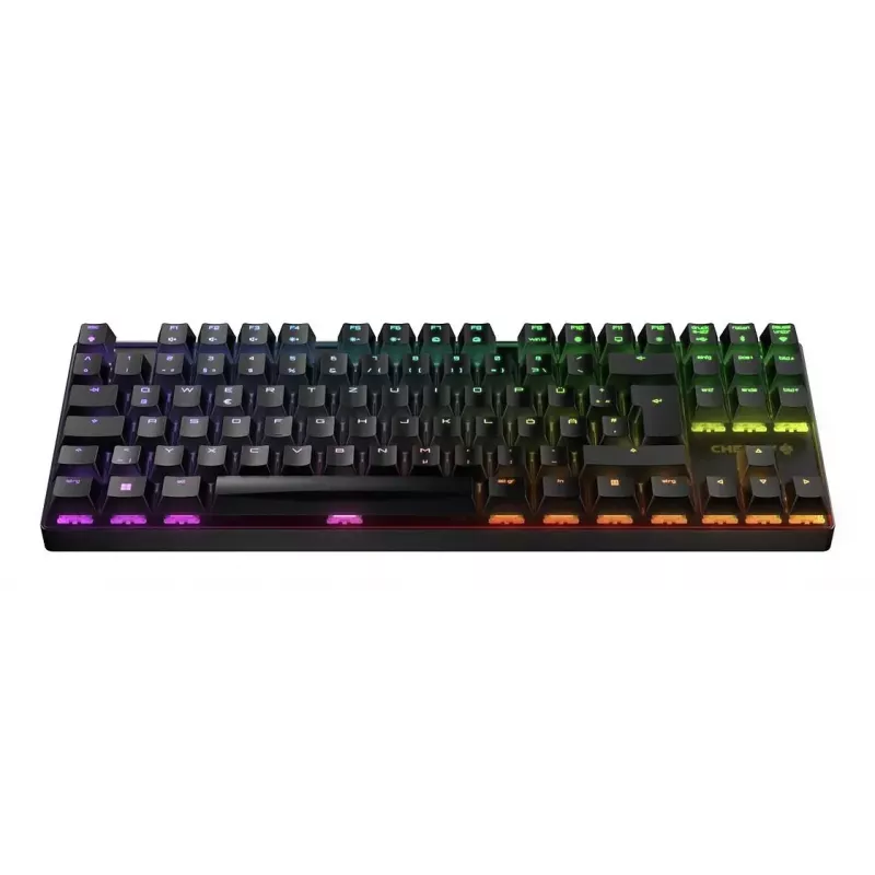 CHERRY MX 8.2 TKL Wireless RGB Tastatur Gaming USB + RF Wireless + Bluetooth QWERTZ Deutsch Schwarz