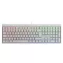 Kabelgebundene mechanische Gaming-Tastatur Cherry MX 2.0S — Full-Size (100 %), QWERTZ deutsches Layout, RGB-Hintergrundbeleuchtung, USB, Weiß