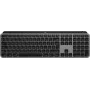 Logitech MX Keys S for Mac Tastatur Kabellos Bluetooth QWERTY Aluminium Schwarz