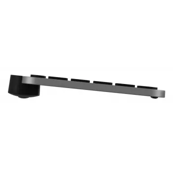 Logitech MX Keys S for Mac Tastatur Kabellos Bluetooth QWERTY Aluminium Schwarz