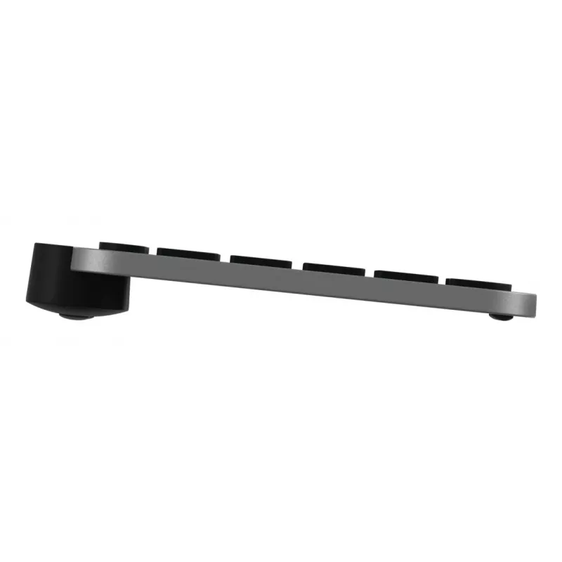 Logitech MX Keys S for Mac Tastatur Kabellos Bluetooth QWERTY Aluminium Schwarz