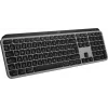 Logitech MX Keys S for Mac Tastatur Kabellos Bluetooth QWERTY Aluminium Schwarz