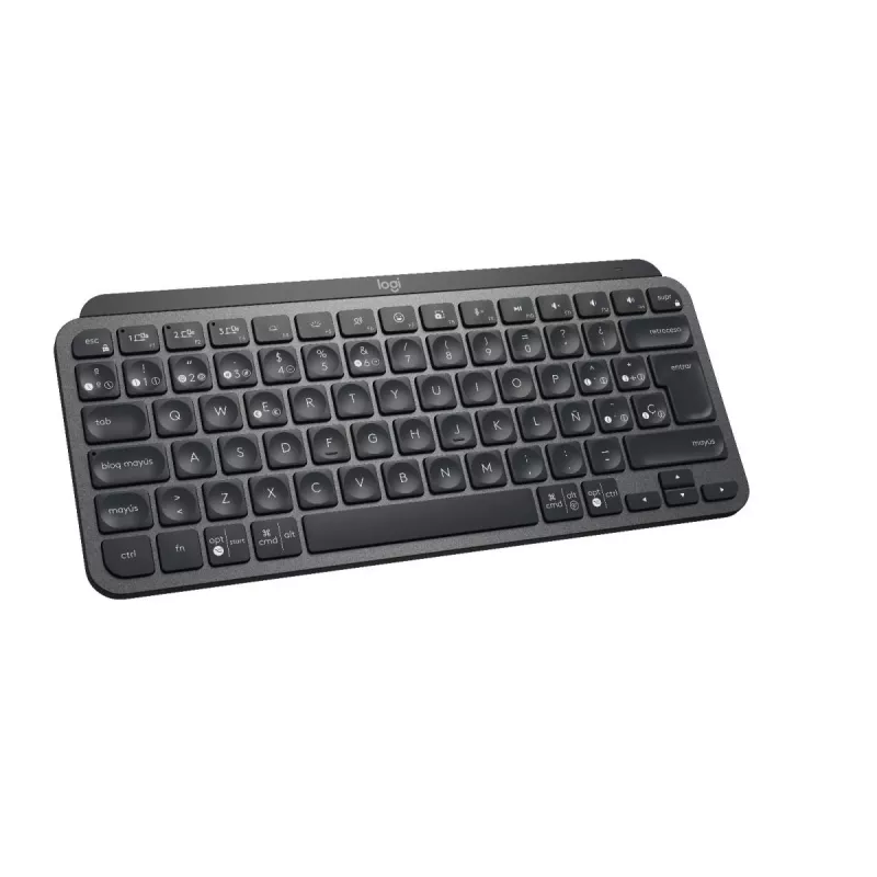 LOGITECH Minimalist Wireless Illuminated Tastatur - Mx Keys Mini - Graphite - Qwerty Espanol