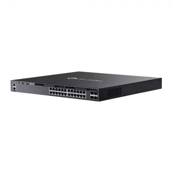 TP-Link Omada 24-Port Gigabit Stackable L3 Managed PoE+ Switch mit 4 10G Slots