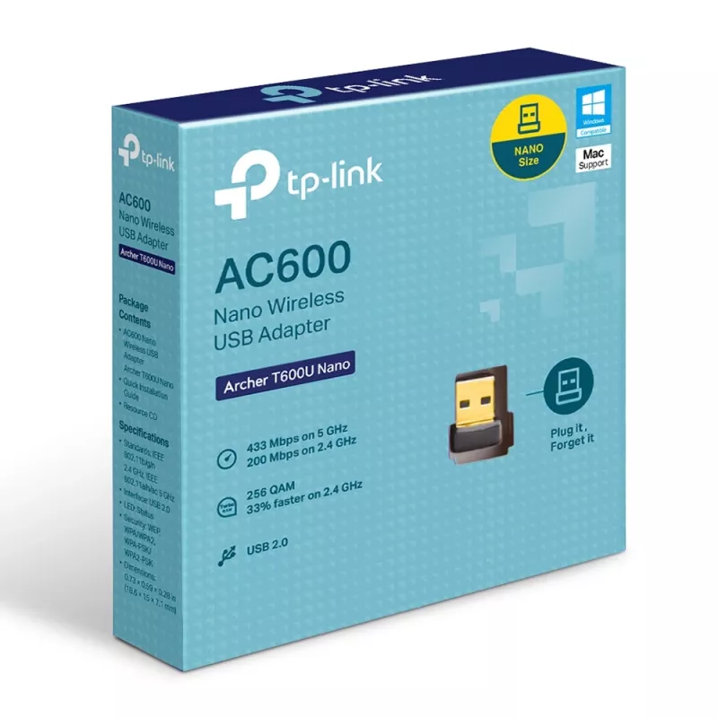 TP-Link AC600 Nano Wireless USB-Adapter