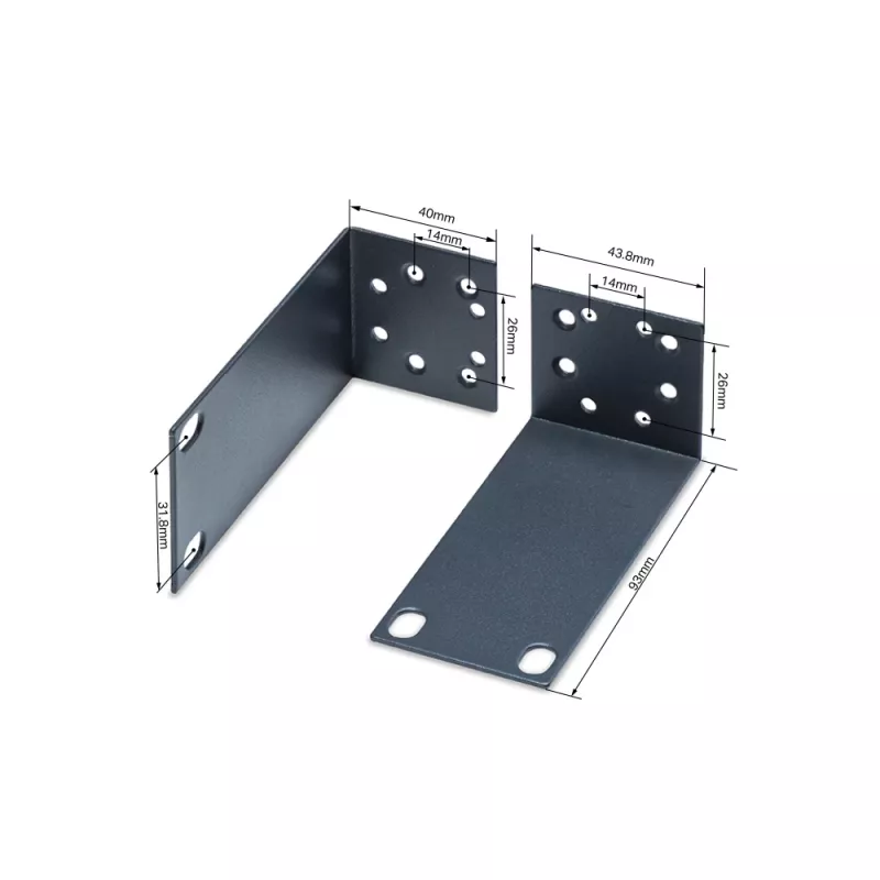 Montagekit TP-Link Omada Rack Mount Kit 13-Zoll Metall Schwarz