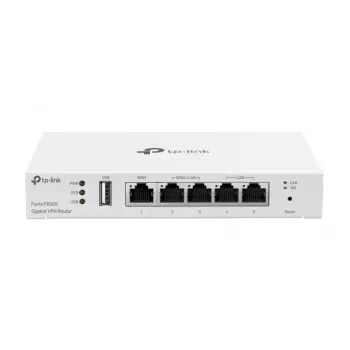 TP-Link Festa FR205 Kabelgebundener Router 10 Gigabit Ethernet, 100 Gigabit Ethernet, Gigabit Ethernet Weiß
