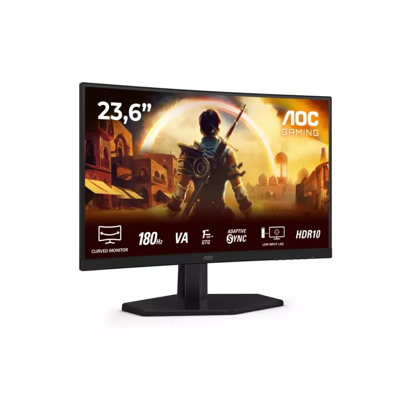 AOC G4 C24G42E Computer-Monitor 59,9 cm (23,6 Zoll) 1920 x 1080 Pixel Full HD LED Schwarz, Rot