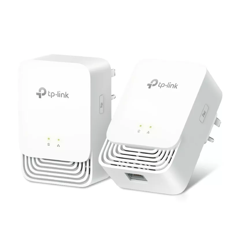 TP-Link G.hn1200 Powerline Kit, 607 Mbit/s, Gigabit Ethernet, 10,100,1000 Mbit/s, HomePlug AV2, 300 m, White