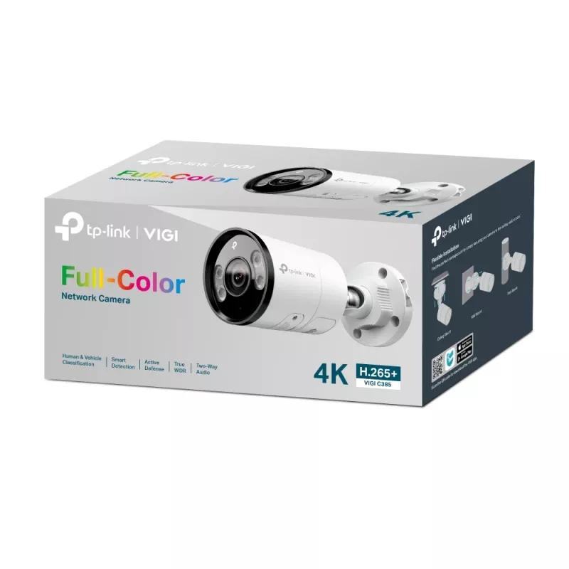 TP-Link VIGI C385 Bullet IP-Sicherheitskamera Outdoor 3840 x 2160 Pixel Wand