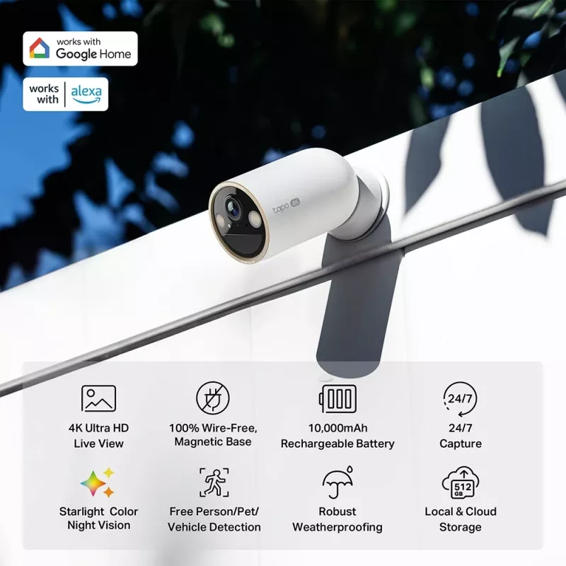 IP-Überwachungskamera TP-Link Tapo C460 3840 x 2160 Pixel