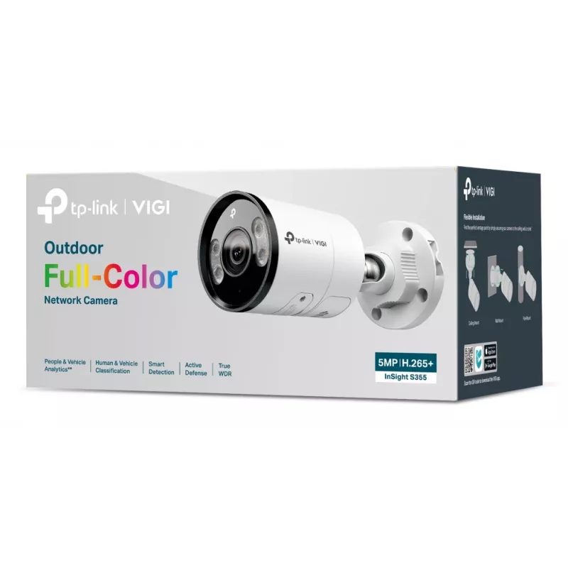 TP-Link INSIGHT S355 Bullet IP-Überwachungskamera Outdoor 2880 x 1620 Pixel Wand