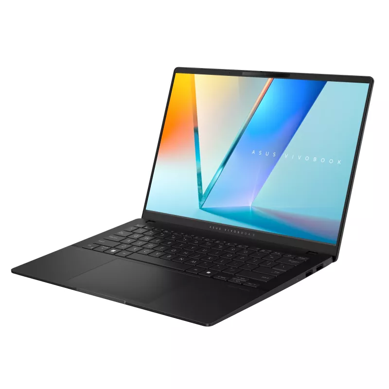 ASUS Vivobook S14 OLED S5406SA-QD151W Copilot+ PC Intel Core Ultra 7 256V Laptop 35,6 cm (14 Zoll) WUXGA 16 GB LPDDR5x-SDRAM 1 TB SSD Wi-Fi 7 (802.11be) Windows 11 Home Deutsch Schwarz