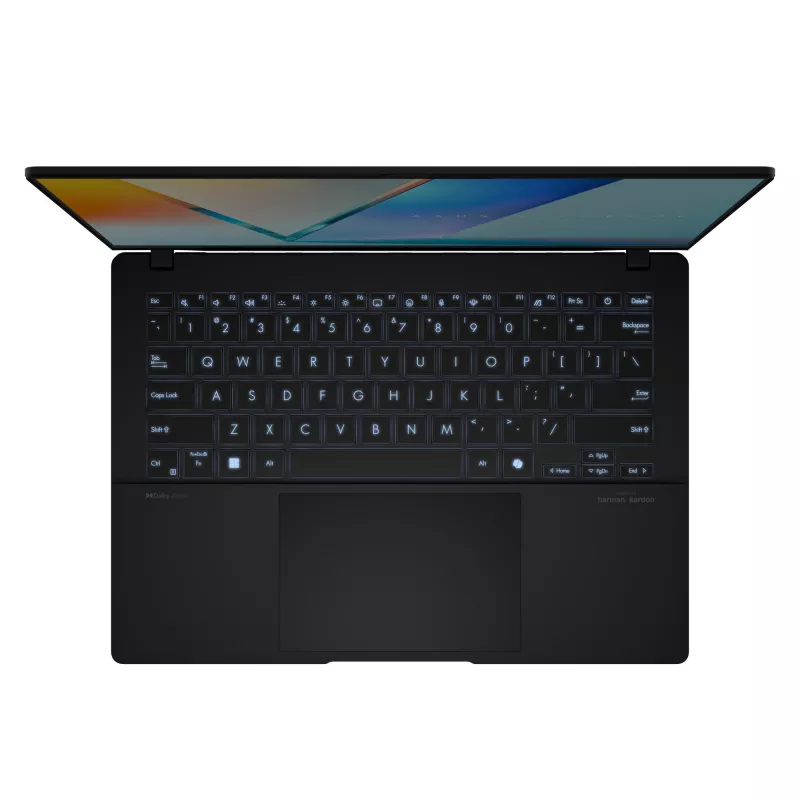 ASUS Vivobook S14 OLED S5406SA-QD151W Copilot+ PC Intel Core Ultra 7 256V Laptop 35,6 cm (14 Zoll) WUXGA 16 GB LPDDR5x-SDRAM 1 TB SSD Wi-Fi 7 (802.11be) Windows 11 Home Deutsch Schwarz