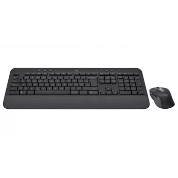 LOGITECH Signature Mk650 Combo For Business - Graphite - Qwerty Dansk/ Norsk/ Svenska/ Suomalainen