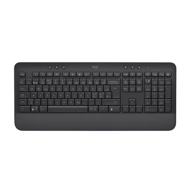 LOGITECH Signature Mk650 Combo For Business - Graphite - Qwerty Dansk/ Norsk/ Svenska/ Suomalainen