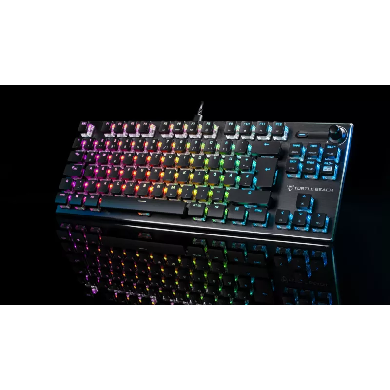 Turtle Beach Vulcan TKL Tastatur Gaming USB QWERTZ Deutsch Schwarz