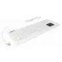 KeySonic KSK-6231 INEL (DE) weiße Tastatur Industrie USB QWERTZ Deutsch