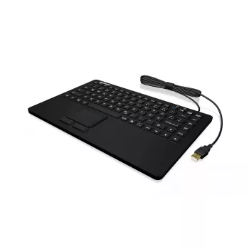 KeySonic KSK-3230IN (DE) Tastatur Universal USB QWERTZ Deutsch Schwarz