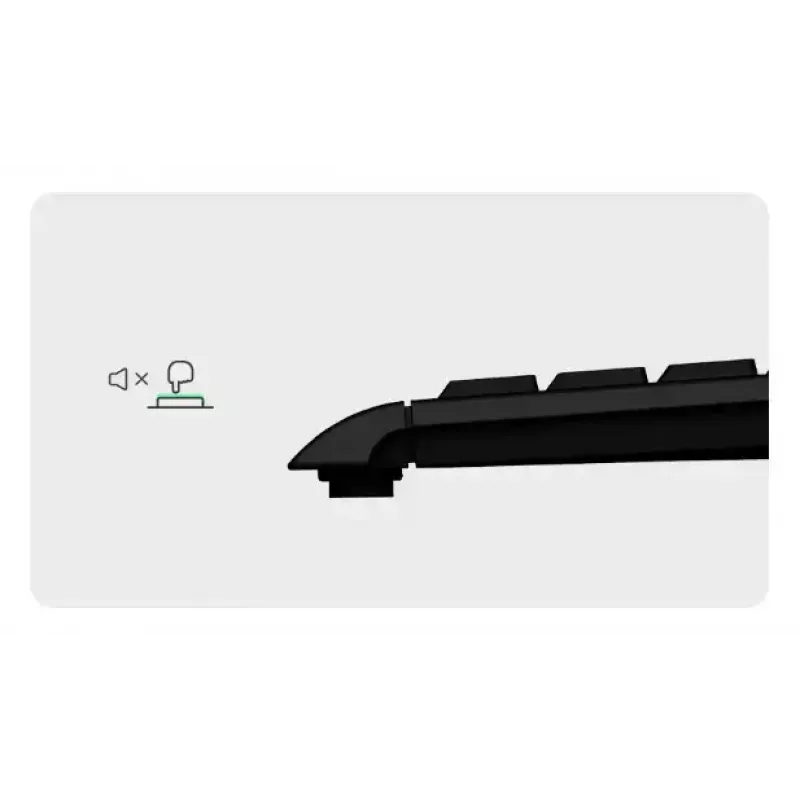 KeySonic KSK-3011ELC (DE) Tastatur Home USB QWERTZ Deutsch Schwarz
