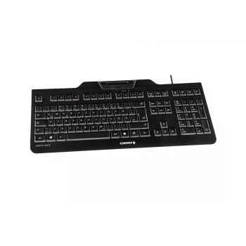 CHERRY KC 1000 SC Tastatur Büro USB QWERTY US English Schwarz