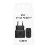 Samsung EP-T2510NBEGWW mobiles Ladegerät Universal Schwarz USB Schnellladung Indoor