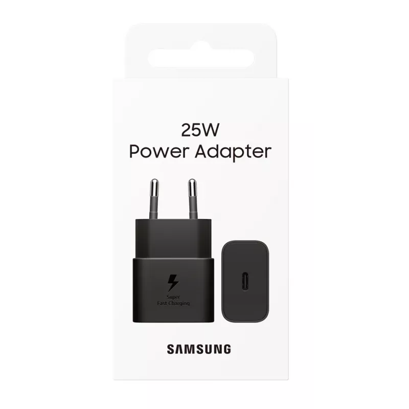 Samsung EP-T2510NBEGWW mobiles Ladegerät Universal Schwarz USB Schnellladung Indoor