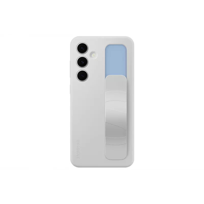 Cover Samsung Galaxy S24 FE Monochromatic Grau mit Tischständer
