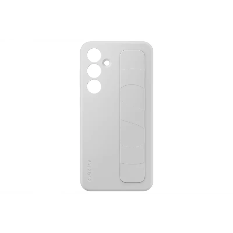 Cover Samsung Galaxy S24 FE Monochromatic Grau mit Tischständer