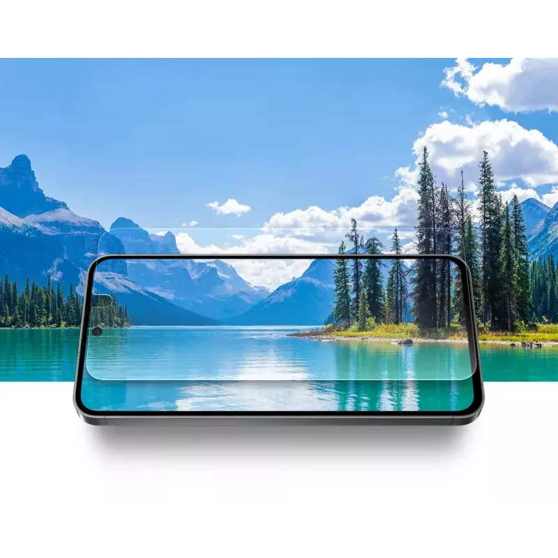 Samsung Entspiegelnde Displayschutzfolie für S24 FE Kratzfest Transparent 2er-Pack