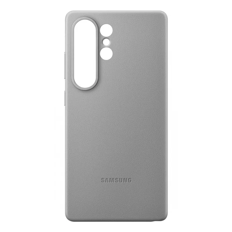 Samsung Kindsuit Kunstleder Hülle für Galaxy S25, Cover, Samsung, Galaxy S25 Ultra, 17,5 cm (6,9 Zoll), Grau