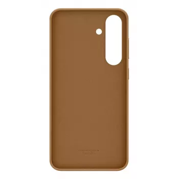 Kunstleder-Hülle Samsung Galaxy S25+ Cover Braun 6,7 Zoll