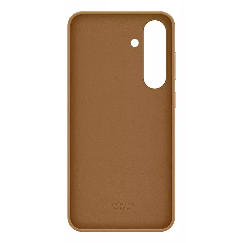 Kunstleder-Hülle Samsung Galaxy S25+ Cover Braun 6,7 Zoll