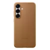 Kunstleder-Hülle Samsung Galaxy S25+ Cover Braun 6,7 Zoll