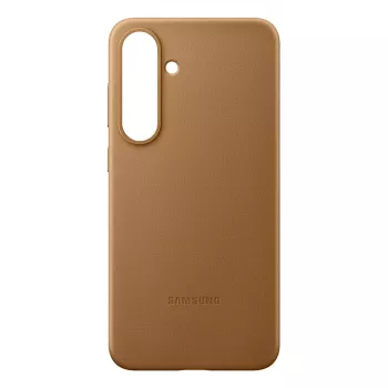 Kunstleder-Hülle Samsung Galaxy S25+ Cover Braun 6,7 Zoll