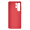 Cover Samsung Galaxy S25 Ultra Silikon-Hülle Rot Monochromatisch