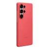 Cover Samsung Galaxy S25 Ultra Silikon-Hülle Rot Monochromatisch