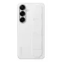 Samsung Standing Grip Case für Galaxy S25+, Hülle, Samsung, Galaxy S25+, 17 cm (6,7 Zoll), Weiß