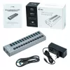 i-tec USB 3.0 Lade-HUB 13port + Netzadapter 60 W