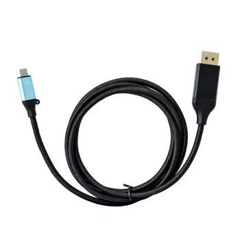 i-tec USB-C DisplayPort Kabeladapter 4K / 60 Hz 200 cm, 2 m, USB Type-C, DisplayPort, Stecker, Stecker, 3840 x 2160 Pixel