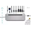 i-tec USB-C Metall Ergonomische 3x 4K Display Dockingstation + Power Delivery 100 W
