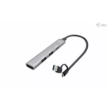 i-tec USB-C/USB-A Metall-HUB 1x USB 3.0 + 3x USB 2.0