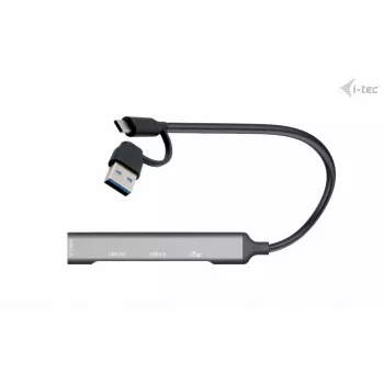 i-tec USB-C/USB-A Metall-HUB 1x USB 3.0 + 3x USB 2.0