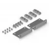 Montageset Ubiquiti UACC-Rack-Ear-2U Verzinkter Stahl Grau